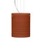 Besa Lighting Tamburo 8 Cable Pendant, Cherry, Satin Nickel Finish, 1x11W LED 1KG-4006CH-LED-SN - alternate 1